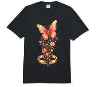Divorcio Mariposa Anillo Roto Libertad Soltero Comfort Colors Adult Heavyweight T-Shirt