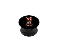 Divorcio Mariposa Anillo Roto Libertad Soltero PopSockets PopGrip Adhesivo