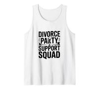 Divorcio Partido Apoyo Escuadrón Celebración Divertida Camiseta sin Mangas