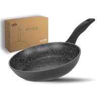 DIVORY Sartén 28cm Inducción - Sartén universal grande con revestimiento antiadherente para todo tipo de cocinas - Asas seguras, apta para lavavajillas (Ultime, 28 cm)