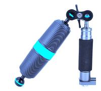DIVTEK Brazo flotante D52-160 Soporte de brazo de flotabilidad con soporte de bayoneta Nauticam para bandeja de buceo subacuática luz de vídeo/estroboscópico brazos flotantes (D52-160)