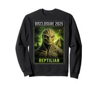 DIVULGACIÓN EXtranjera 2026 - Reptilianos, Lagarto Humanoide Aliens Sudadera