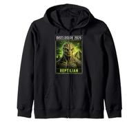DIVULGACIÓN EXtranjera 2026 - Reptilianos, Lagarto Humanoide Aliens Sudadera con Capucha