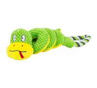 divuukyi Juguete masticable de papel arrugado para cachorros, juguete chirriante interactivamente para perros de varios tamaños