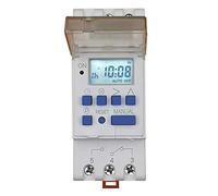 DIW-ASTRO1 Astrotimer AHD16T-U - Temporizador astronómico digital (8 programas de día/semana, función de astronomía, 1 conmutador, cambio de horario de verano/invierno, conexión Data-Stick)