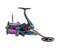 Diwa Spinning Fishing Reels 70 LBS MAX Drag Power Cojinete de Acero Inoxidable Cuerpo de Metal 8000 10000 12000 Carrete Agua Dulce Agua Salada Big-Game Surf Carrete Giratorio Ultra Suave (10000)