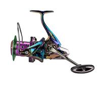 Diwa Spinning Fishing Reels 70 LBS MAX Drag Power Cojinete de Acero Inoxidable Cuerpo de Metal 8000 10000 12000 Carrete Agua Dulce Agua Salada Big-Game Surf Carrete Giratorio Ultra Suave (12000)