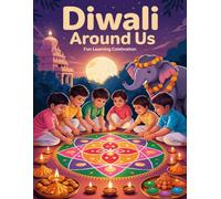 Diwali Around Us Fun Learning Celebration: Facts and festive scenes to color about India’s Festival of Lights