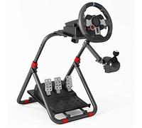 DIWANGUS Soporte de volante, montaje rápido adecuado para Logitech G923 G920 G29 G27 G25, soporte plegable para volante adecuado para Thrustmaster T248X T248 T300Rs TX T150 PS4 PS5 Xbox 360 Xbox