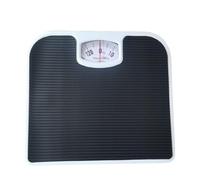 diwedaso Báscula portátil de precisión para fitness en movimiento, respuesta rápida, almohadilla antideslizante, esfera mecánica, negro, 26.5 * 24 * 4