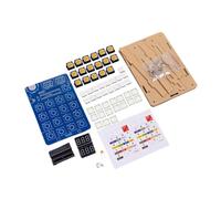 diwedaso Kit de proyecto de soldadura con calculadora de escritorio, diseñado para el aprendizaje en la universidad y la escuela secundaria, que ofrece una, Con concha, 128 x 90 mm