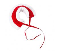 diwedaso Mantén a tu hámster pequeño cómodo y Seguro con Esta Capa navideña Festiva. Incluye un Adorable Manto con Cierres Ajustables. ¡Este Conjunto Festivo para hámster es Muy práctico!, Rojo