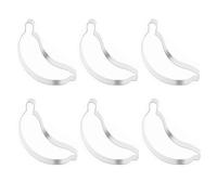 diwedaso Moldes de acero de 6 piezas con forma náufrago para galletas, fondant y glaseado. Resistentes, duraderos y fáciles usar. Ideales para Navidad, Banana
