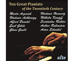 Dix grands pianistes du 20e siècle.