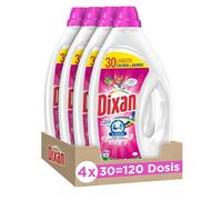 Dixan Detergente líquido lavadora Adiós al Separar Total 4 en 1 – Pack de 4 (120 lavados)