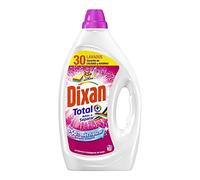 Dixan Gel Adiós al Separar Total 3+1, Detergente Líquido para Lavadora 30 lavados, jabón líquido para la ropa de color, Limpieza, luminosidad y frescor