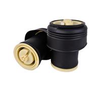 Dixhills 1 par de resortes neumáticos de suspensión trasera izquierda y derecha compatibles con X5 X6 E71 E72 2007-2014 Reemplazo para 37126790078 37126774041