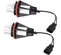 Dixhills 2 bombillas LED con marcador de ojo de ángel de 6000 K, bombillas de halo de ojos de ángel compatibles con E60 E61 E39 E53 de repuesto para 6312694048 63126916097 63126929309
