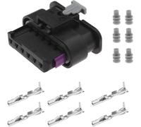 Dixhills Conector de luz trasera para coche de 6 pines de repuesto para 1 F20 F21 2 F22 F23 F87 accesorio de coche pieza # 61132359993