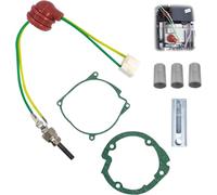 Dixhills Juego de bujías incandescentes diésel para calefacción, bujías incandescentes, calefacción adicional para motores diesel, repuesto para 12 V, 3 kW, 5 kW, 8 kW, kit de pasadores de cerámica