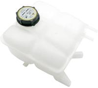 Dixhills Recipiente de refrigerante con tapa, depósito de compensación de refrigerante, botella de repuesto para S40 II V50 C70 C30 Focus C-Max DM2 MK2 Kuga número de pieza 5M5H8K218AA 3M5H8K218