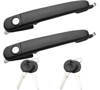Dixhills Reemplazo de manija de puerta delantera izquierda + delantera derecha para Galaxy Mk1 Ibiza II 6K1 Polo III 6N1 6N2 6V2 6V5 Accesorios de coche Número de pieza 6N0837207 6N0837208