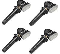 Dixhills Set de 4 TPMS Tire Pressure Monitoring System Sensor 433MHz Compatible con Calillac, GMC, Malibu Silverado Impala Cruze, estantería Lacrosse Repuesto para 13516165, 13589601, 13506028