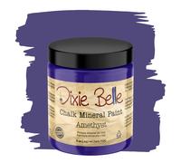 DIXIE BELLE PINTURA Company de acabado de tiza Pintitud de muebles | Bunker Hill (8oz) | Matte Indigo Blue Chic Chalk Mineral Paint | Pintura de
