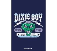 Dixie Boy Diner Logo - Vintage Horror Movies Notebook: Notes cornell, (6 x 9 inches) Large, 120 Pages