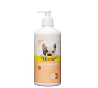 DIXIE - Champú para Perros y Gatos - Hidratante 3 en 1-500 ml - Pelaje Suave y Brillante - Acondiciona y Evita Malos Olores - Aroma a Manzana - Facilita el Peinado de la Mascota