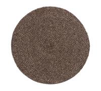 Dixie Mantel individual Ella Ø38 cm marrón-natural