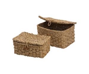 Dixie Set de 2 cestas Esther natural