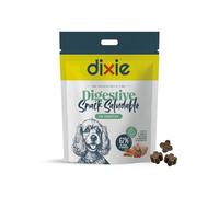 DIXIE Snacks Saludables Digestive 150 g - Snack con Probióticos para Perros - Favorece el Tránsito Intestinal y Regula la Digestión - Ingredientes Naturales - Alimento Semihúmedo de Carne y Verdura