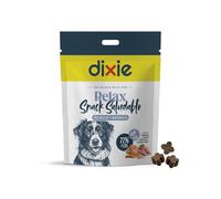 DIXIE Snacks Saludables Relax 150 g - Snacks Relajantes para Perros con Melisa y Manzanilla - Calma su Ansiedad e Hiperactividad - Ingredientes Naturales - Alimento Semihúmedo de Carne y Pescado