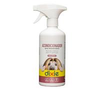 DIXIE - Spray Desenredante Pelo Perros - 500 ml - Acondicionador para Perros y Gatos - Desenreda e Hidrata el Pelaje sin Apelmazar - Pelo Suave y Brillante - Sin Aclarado - para Todas Las Mascotas