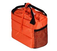 DIXII Acolchada for cámara DSLR/SLR, Bolso de cámara con partición de inserción portátil, Funda Protectora a Prueba de Golpes, de Transporte for cámara/Lente DSLR(Gris) (Color : Orange)