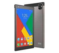 DIXII Kids Tablet 8 Inch, Toddler Tablet for Child, Ages 6 to 12, 2GB 32GB Storage Dual Camera WiFi BT IPS Screen Tablet for Kids, Octa Core Processor, 4500mAh (Black) (Color : Grey)