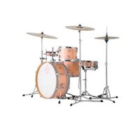 Dixon PODL520PF Little Roomer Shellset - Batería compacta de caoba de 5 piezas para estudio, escenario y conciertos acústicos, color melocotón fuzz