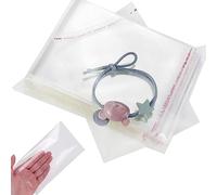 DIY-24H | 100 bolsas de plástico | 87 tamaños a elegir | bolsas transparentes de celofán | con cierre adhesivo OPP bolsas autoadhesivas (60 x 90 mm)