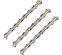 DIY-24H | 3 cadenas de sierra, cincel completo, 30 cm, longitud de corte 3/8", 1,1 mm, 45 eslabones, compatible con Dewalt DCM565
