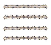 DIY-24H | 4 cadenas de sierra semicincel 1,1 mm 3/8 pulgadas 44 eslabones, 30 cm de longitud de corte, compatible con Oregon 90PX044X / 90PX044XMA / 90PX044E