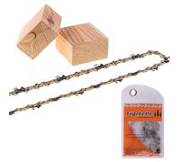 DIY-24H Cadena de sierra semicincel de 1,1 mm, 3/8", 44 eslabones, longitud de corte de 30 cm, compatible con Oregon 90PX044X / 90PX044XMA / 90PX044E