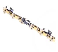 DIY-24H Cadena de sierra semicincel de 3/8 pulgadas, 1,1 mm, 40 TG, 25 cm de longitud de corte, compatible con motosierra Parkside PKSA 20-Li B2