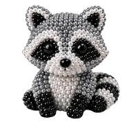 DIY 3D Animal Bead Embroidery Kit, Tiny Bird & Animal Beadwork Set, Easy DIY Beading Set with Colorful Beads & Instructions, Petite Beaded Art Craft Kit, Handmade Creative Present for Adults Beginners