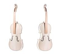 DIY 4/4 Kit De Violín De Tamaño Completo Fiddle Acústico De Madera Maciza Natural Con Eq Spruce Top Maple Violín