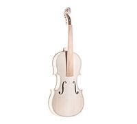 DIY 4/4 Violin Tamaño Completo Natural Solid Wood Violin Fiddle Kit Con Eq Spruce Maple Atrás Violín (Color : 01)