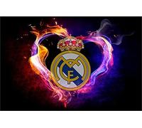 DIY 5D pintura de diamante punto cruz Kit números casa real madrid diamond painting adultos niño Completa Crystal Rhinestone Bordado Manualidades para 60x80cm