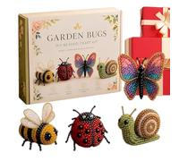 DIY Animal Beading Kit - 12.7cm Animal Beads Set | 3D Beadwork Art Craft Kit PVC DIY Embroidery Beading Project With CuteAnimal Designs For Beginners Hobby Makers