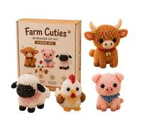 DIY Animal Beading Kit, Tiny 3D Beaded Animal DIY Set, With Colorful Beads And Instructions, 4 Cute Designs Bead Embroidery Kits For Beginners & Craft Enthusiasts, 3D Animals Themed (Forest Friend)