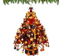 DIY Beaded Christmas Tree Kit, 3D Crystal Bead Holiday Craft Set，Autumn